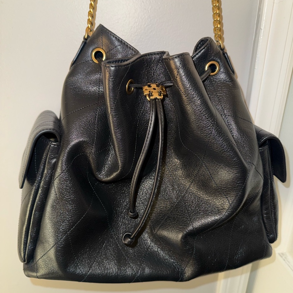 Tory Burch Large Charlie Drawstring - Picture 2 of 6